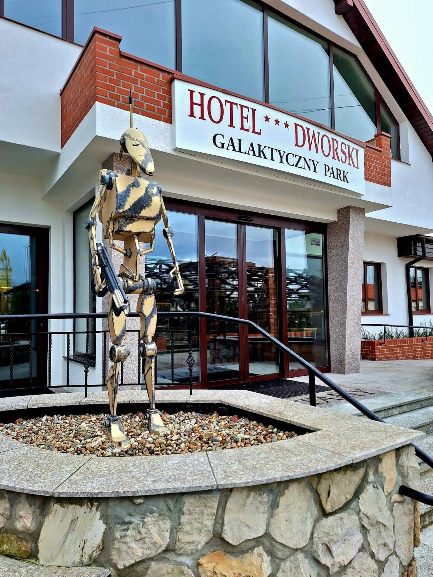 Hotel Dworski Galaktyczny Park Warzymice Dış mekan fotoğraf